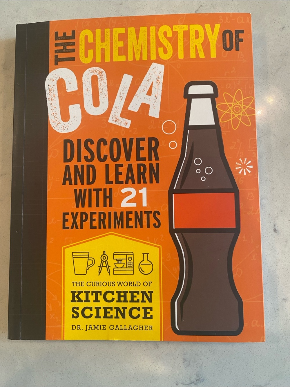 The Chemistry of Cola Kids Science Book — Orange Cover